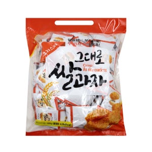유정 크리스피 그대로 쌀과자 900g 대용량 벌크과자