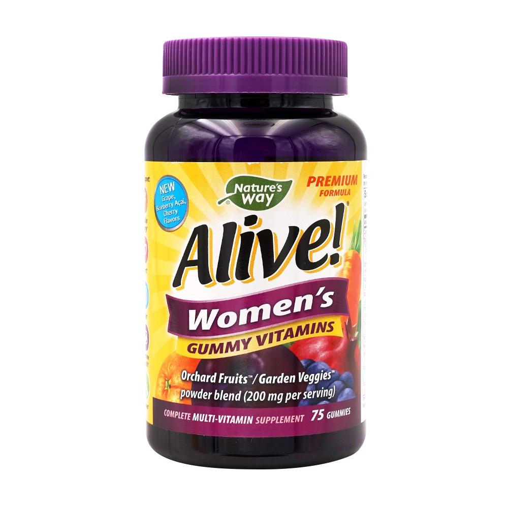 네이쳐스 웨이 네이쳐스 웨이 <b>얼라이브 우먼스 구미</b> 멀티비타민 75구미