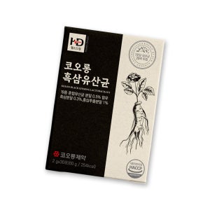 홍삼 흑삼 유산균 프롤린 프로바이오틱스 30포
