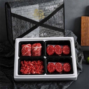 [롯데백화점] 자연맛남 1등급 소고기 구이정육선물세트 3호 1.2kg(꽃등심/불/불/국) LE1217410974