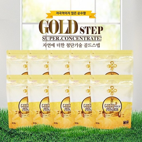 골드스텝 캡슐형 세탁세제(30개입x10팩)/<b>중성</b>세제/고농축 강력세탁/섬유케어/딥<b>클린케어</b>