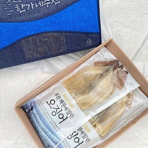 [롯데백화점] 자연맛남 명품 건오징어 세트 (특)10미/850g 부직포포장 LE1206402350