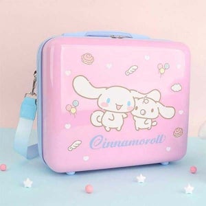 58000 산리오 시나모롤 홀리데이 레디백 핑크 1개 소형 미니 캐리어 기내용 여행가방 선물 캐릭터 뽀사사