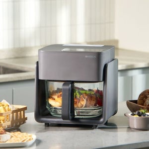 [코슬리]코슬리 PAF-4210BSD-1A 글라스 스팀 에어프라이어 4.2L_PAF-4210BSD-1A [갤러리아]