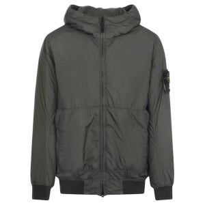 스톤아일랜드 스톤 25FW 가먼트다이 크링클 랩스 프리마로프트 후드자켓 그레이 K2S15 4100013 S0A23 V0062