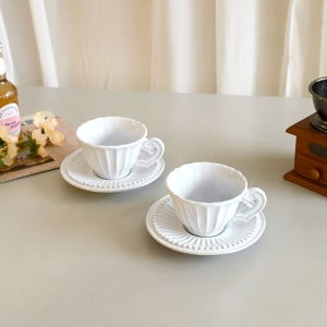 [VBC까사] 인칸토 티컵,쏘서 세트 스트라이프