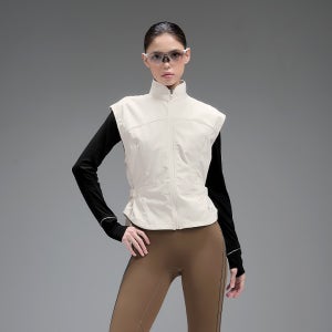 러닝 아우터 여성 트레일 베스트 조끼 젝시러닝