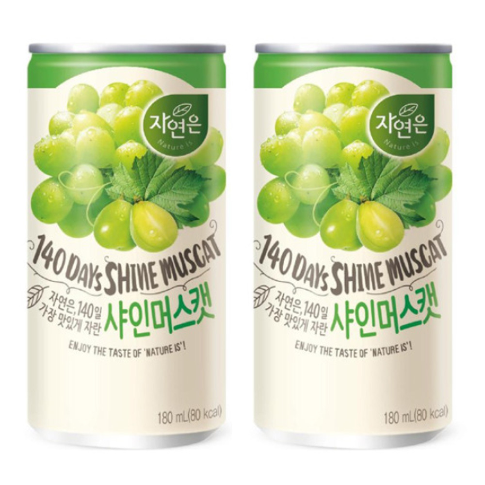 웅진 자연은 샤인머스캣  60개  180ml