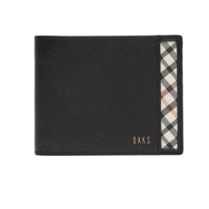 [닥스 액세서리] 닥스 사피아노 하우스체크 반지갑 DBWA5F971BK