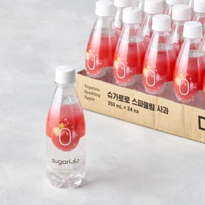 [슈가로로] 스파클링 사과 (350mL X 24개)