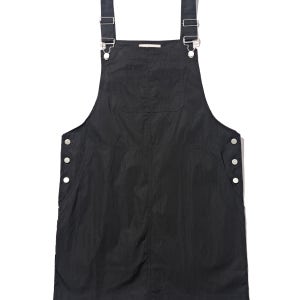 [로아드로아] 어반 오버롤 숏 원피스 (블랙) RD25SD51