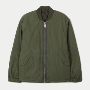 [사쥬드크레][SAGE DE CRET]SAGE DE CRET 리버서블 MA-1 타입 자켓(SVUAW25504OLX)