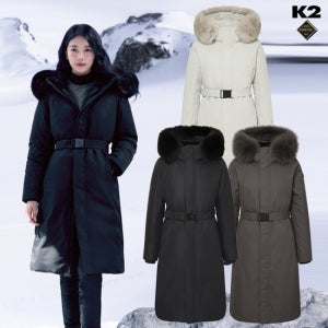 [ 롯데백화점 ](조끼증정)K2 여성 KWW25 534 [수지착용] G900 트리니티 고어 다운 W KWW25534-GS