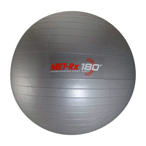 <b>Met</b> <b>Rx</b> 180 그레이 피트니스 <b>운동</b> 공 펌프 포함 - 몸을 변형 45.72cm (18인치) 689257