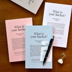 [플레픽] [만년형] 버킷알람다이어리 (생산성 버킷리스트 플랜)