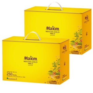 동서식품 맥심 모카골드 선물세트 1000T (250Tx4박스)