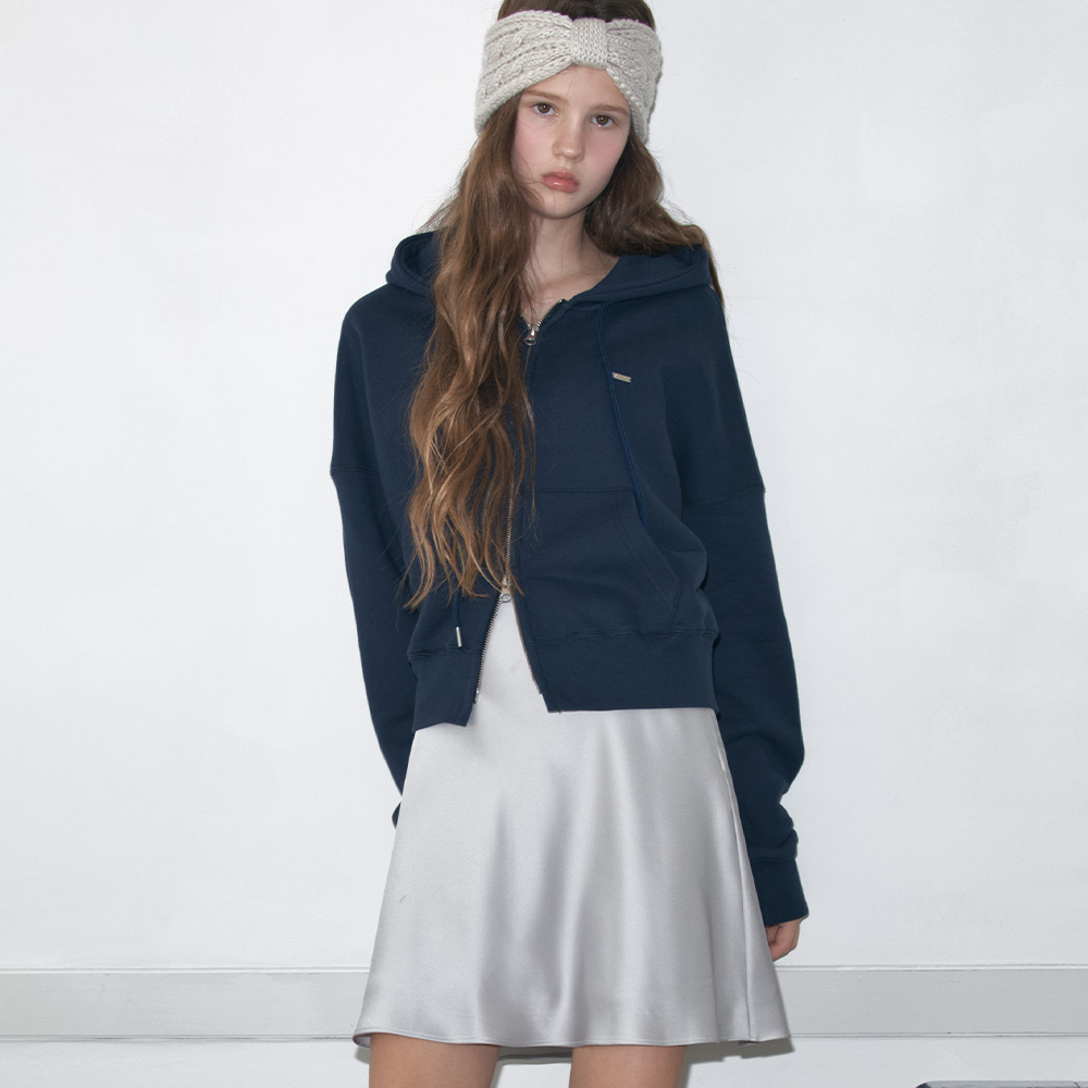 [쏘이르] STANDARD ZIP UP HOODIE - NAVY