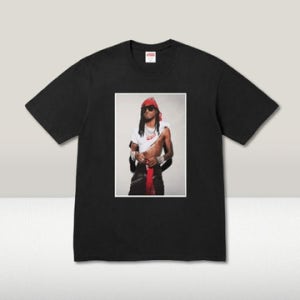 슈프림 플레이보이 카티 티셔츠 블랙 - 25FW