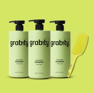 [그래비티] 헤어리프팅 샴푸 엑스트라 스트롱 475mlx3 + 브러쉬 5009332475
