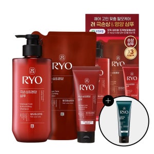 려 함빛 극손상&영양 샴푸 480ml+400ml리필+112ml