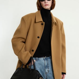 [티엔지티] Wool Blended Mac Coat (Camel) TNCO5F100CM