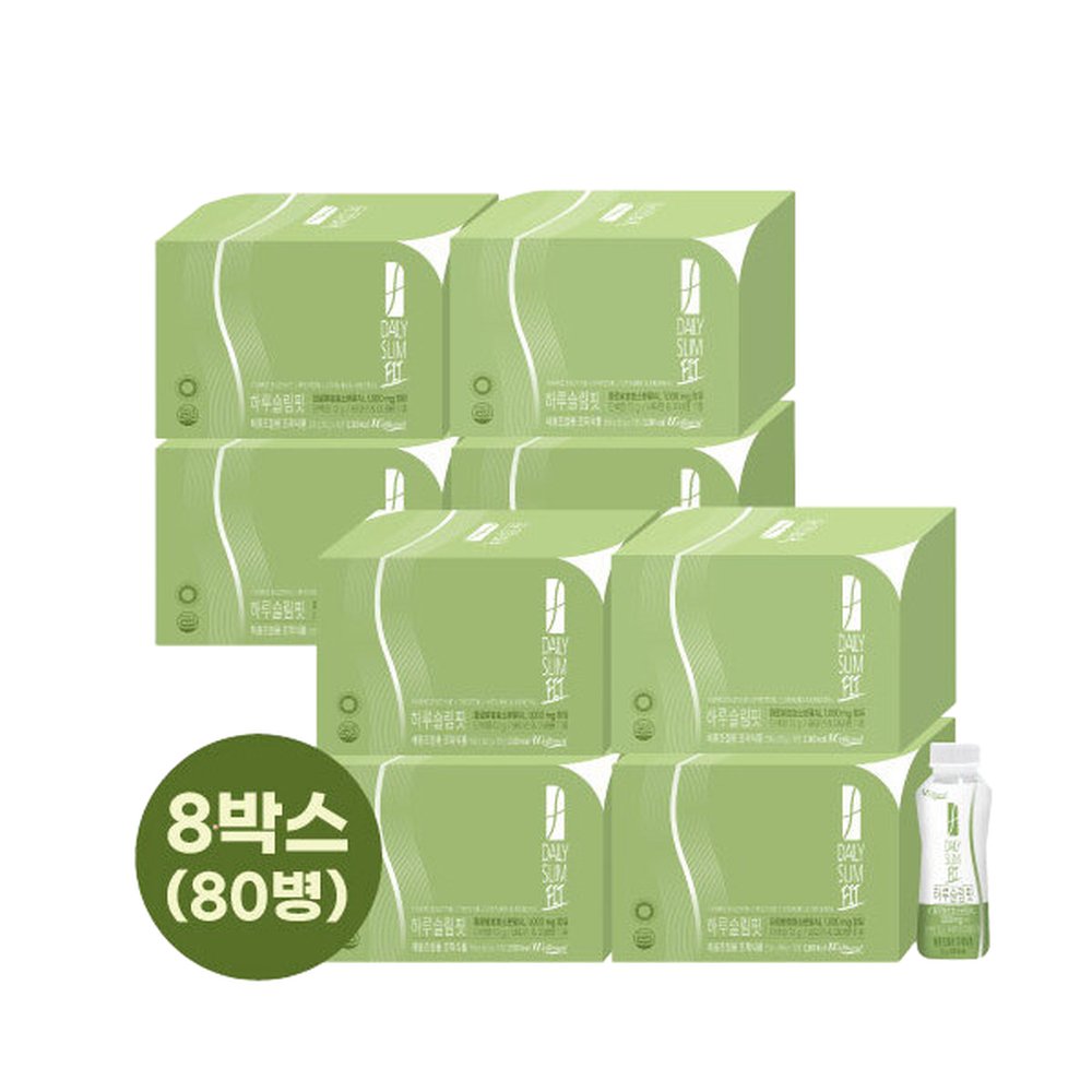 체중조절용조제식80병 하루슬림핏 8박스(50g x 10병 x 8박스)  8개  50g