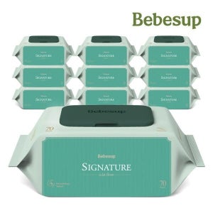 베베숲 [베베숲] 시그니처 위드그린 70매 캡 10팩