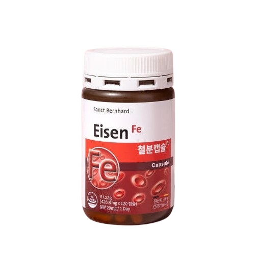 <b>휴럼 철</b>분 캡슐 387mg x 120캡슐, 1개