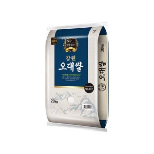 25년 밥맛좋은 강원오대쌀 20kg (오대/상등급)