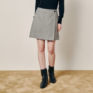 [지고트] 에디 랩 큐롯 팬츠 (BLACK) JR9A0SL121