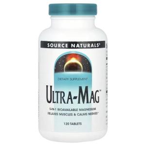 소스내추럴스 <b>울트라</b> 마그네슘 <b>Ultra</b> <b>Mag</b> 120 타블렛 417003
