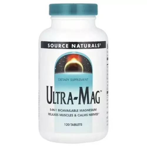 소스내추럴스 <b>울트라</b> 마그네슘 <b>Ultra</b> <b>Mag</b> 120 타블렛 417003