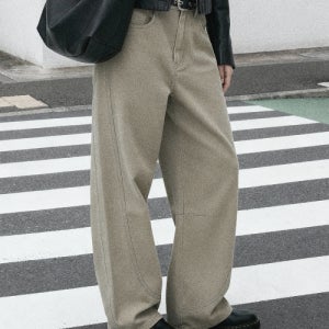 [어널러코드 우먼] 로우 커브드 와이드팬츠 (3color) ANWM105