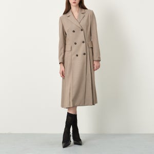 [키이스] 벨트 더블 버튼 원피스 KE24W1FRDS181