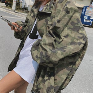 남녀공용 카모 아노락 점퍼