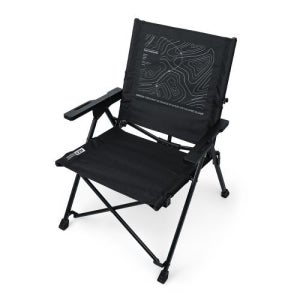 카즈미 컨투어 클립 캠핑 체어 접이식 의자 넓은 등받이