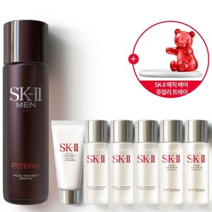 [롯데백화점] 에스케이투 [매직 베어 주얼리 트레이 증정] 맨 피테라 에센스 230ml 세트 LE1205975960