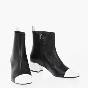 Carel Paris 투톤 앵클 부츠 에스팀 비스 페이턴트 디테일 6cm Two Tone Ankle Boots ESTIME BIS with Patent Detai 144218833