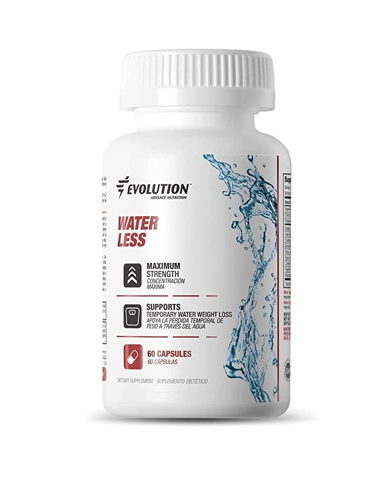 Evolution Advance Nutrition Water Less - 체중 감량 지원 및 수분 유지 감소 - <b>녹차</b> 비타민 B6 크랜베리 및 주니퍼 베리 (60캡슐)  1개  6