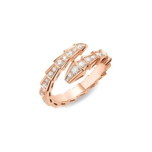 BULGARI 반지 ROSE GOLD 여성 0400010132217