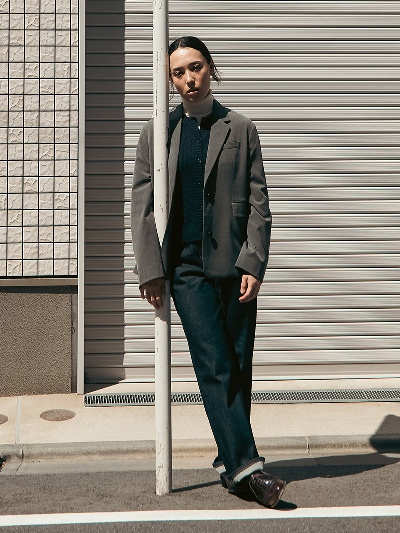 [유니폼브릿지] back slit blazer(womens) grey