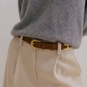 바니스뉴욕 스웨이드 벨트