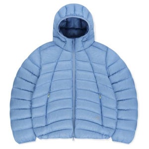 썬러브 Hooded Fly Light Down Jacket Light Blue