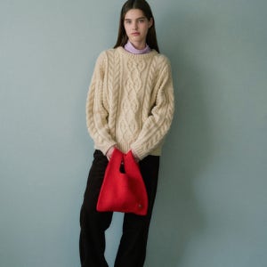 [랩] SQUARE KNIT BAG AQ7ABA10