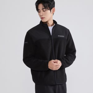 [디스커버리 익스페디션] 남성 자가드 플리스 자켓 (BLACK) DMSS31054-BKS