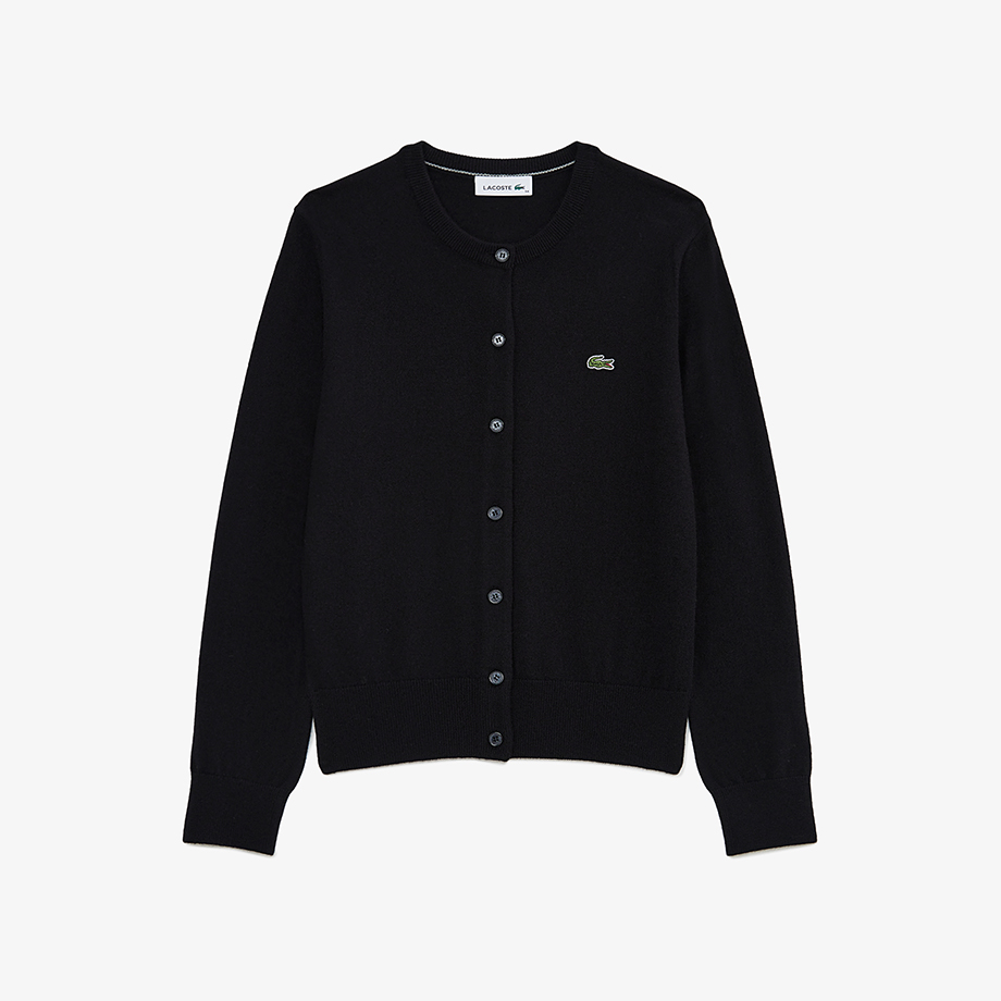 라코스테 베이직 크루넥 가디건 AF122E 55N