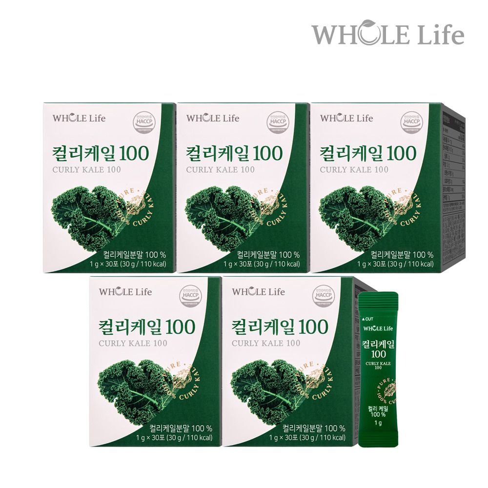 <b>홀라이프</b> (현대Hmall) <b>홀라이프</b> 컬리케일 100 30포 x 5박스
