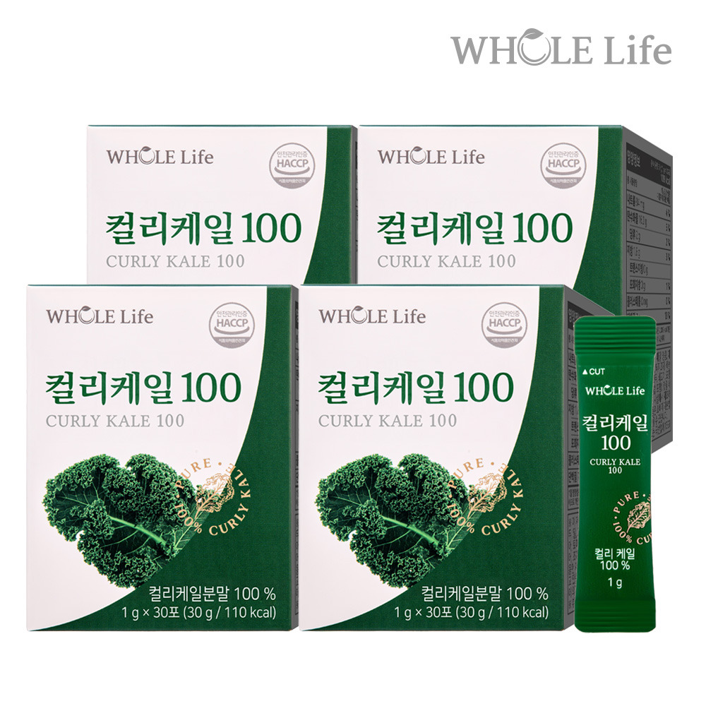 <b>홀라이프</b> 컬리케일 100 30포 x 4박스