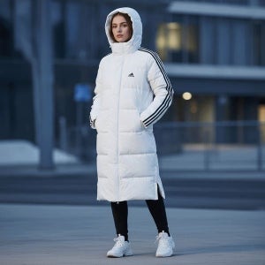 [아디다스]  아디다스 3S 롱 다운 코트 (JG5957)