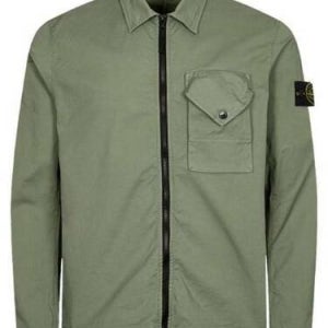 스톤아일랜드 11010 스트레치 코튼 개버딘 Overshirt Regular 핏 오버셔츠 레귤러핏 791511010 V0055 /1